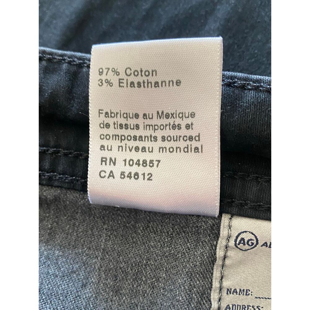 AG Adriano Goldschmied‎ The Graduate Black Jeans Men 38X32 - Picture 5 of 10